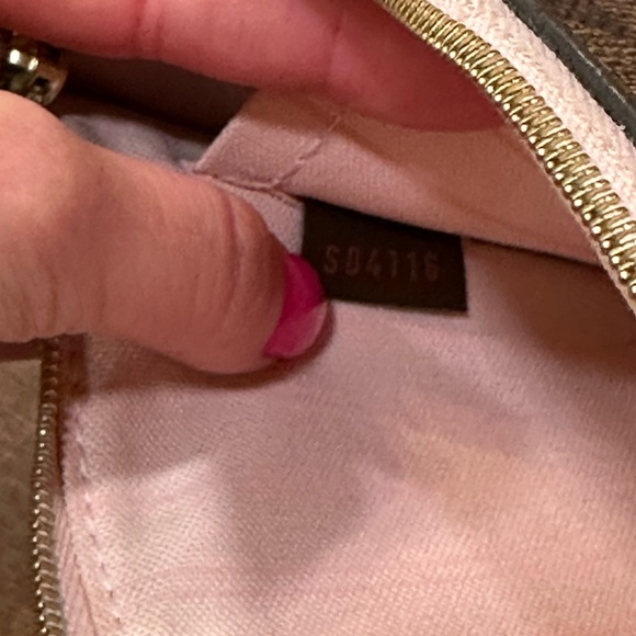 Louis Vuitton Damier Ebene Neverfull Pouchette Wallet - Picture 4 of 13